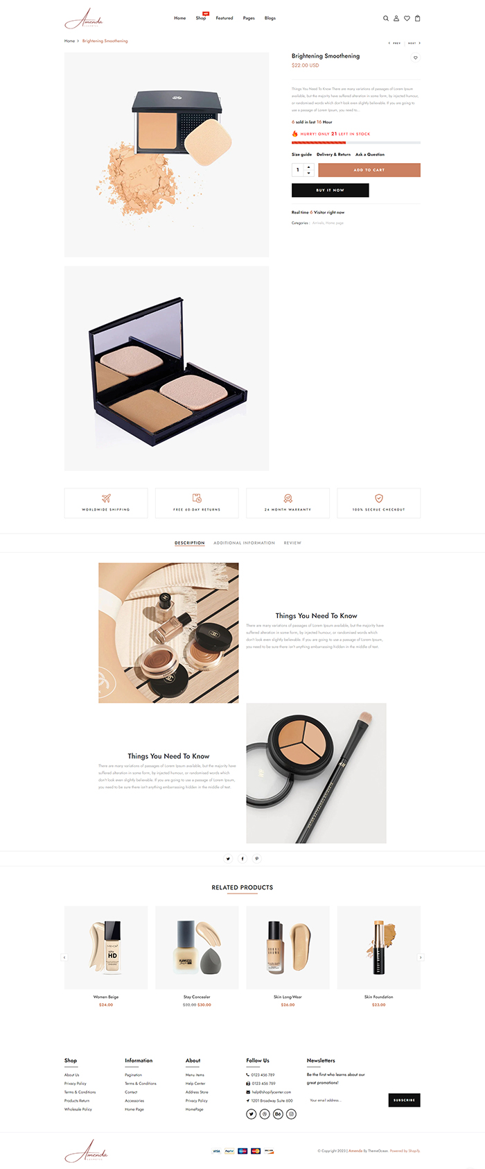 Layout Sticky