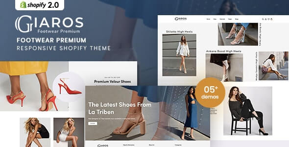 Giaros - Footwear Premium Responsive Shopify Theme